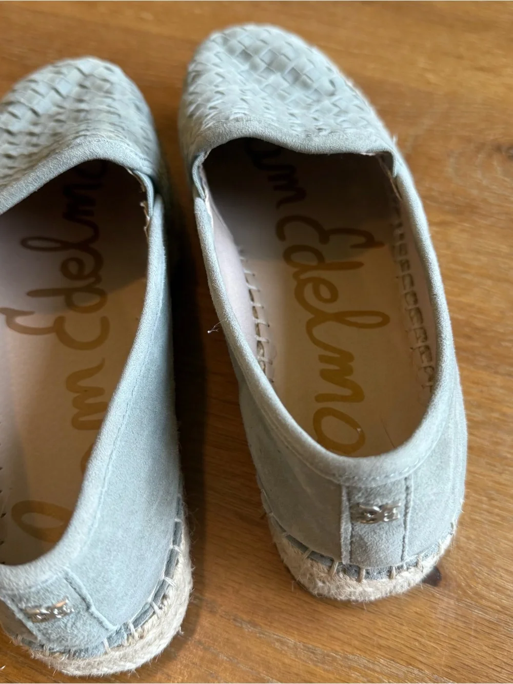 Sam Edelman slip-on espadrilles Light Sage Size 8
